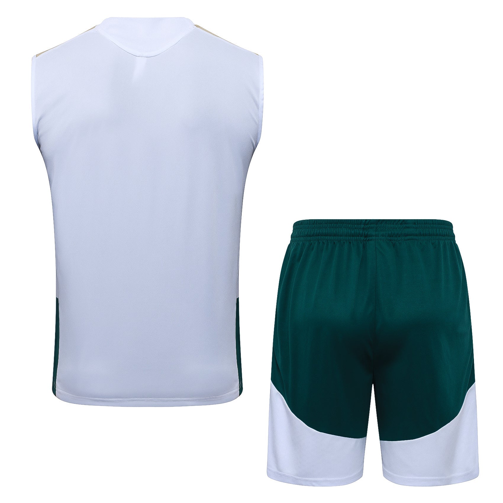 Italia Conjunto Entrenamiento 2026 Blanco Sin Mangas