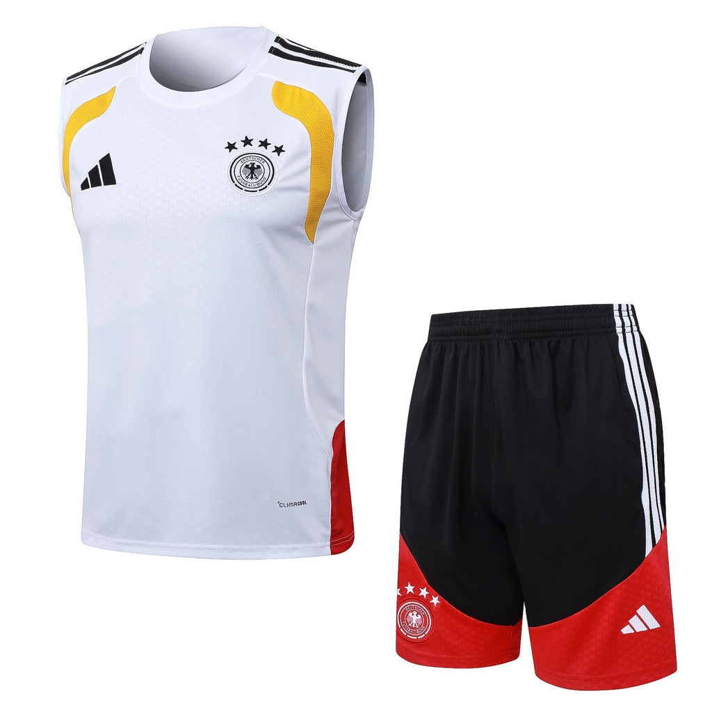 Alemania Conjunto Entrenamiento 2026 Blanco Sin Mangas