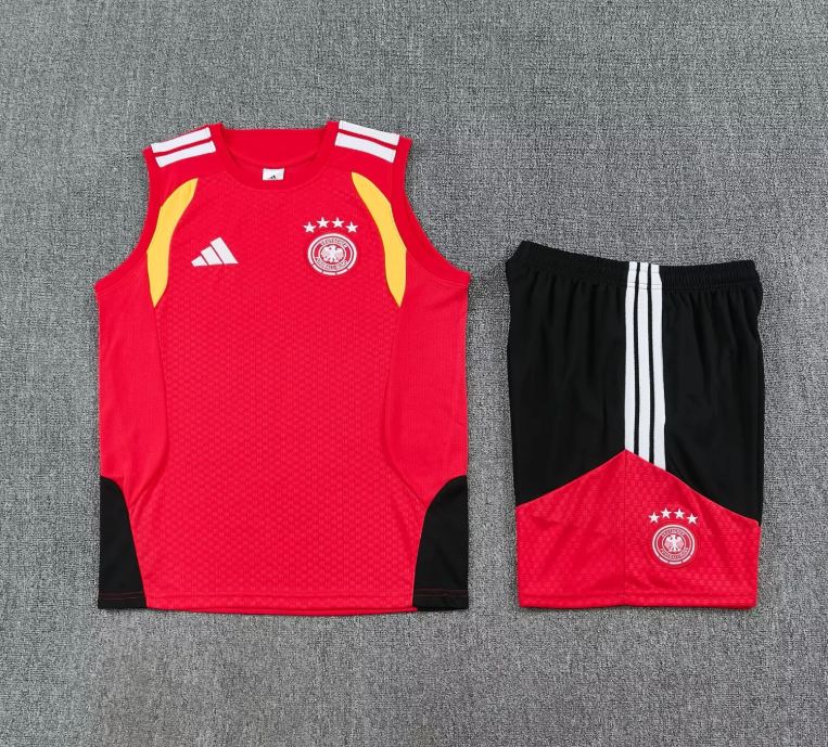 Alemania Conjunto Entrenamiento 2026 Rojo Sin Mangas