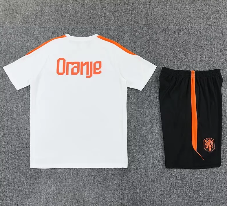 Holanda Conjunto Entrenamiento 2026 Blanco