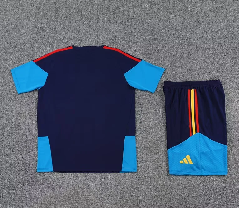 España Conjunto Entrenamiento 2026 Azul Oscuro