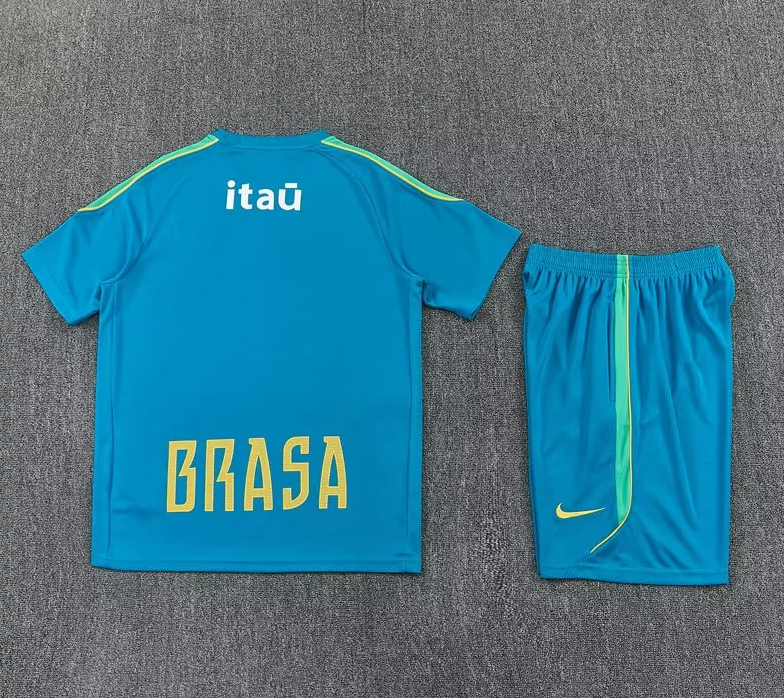 Brasil Conjunto Entrenamiento 2026 Azul