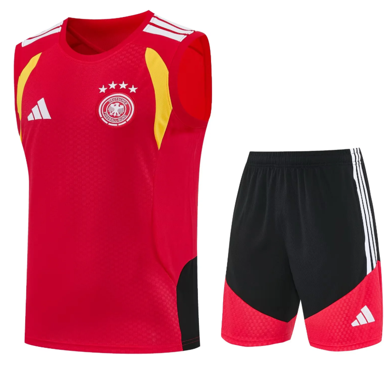 Alemania Conjunto Entrenamiento 2026 Rojo Sin Mangas