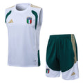 Italia Conjunto Entrenamiento 2026 Blanco Sin Mangas