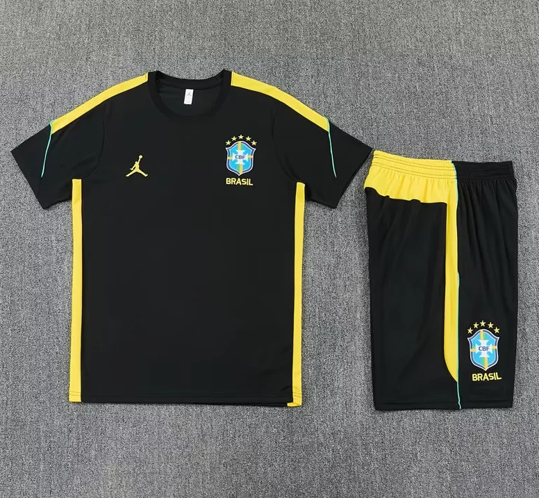 Brasil Conjunto Entrenamiento 2026 Negro