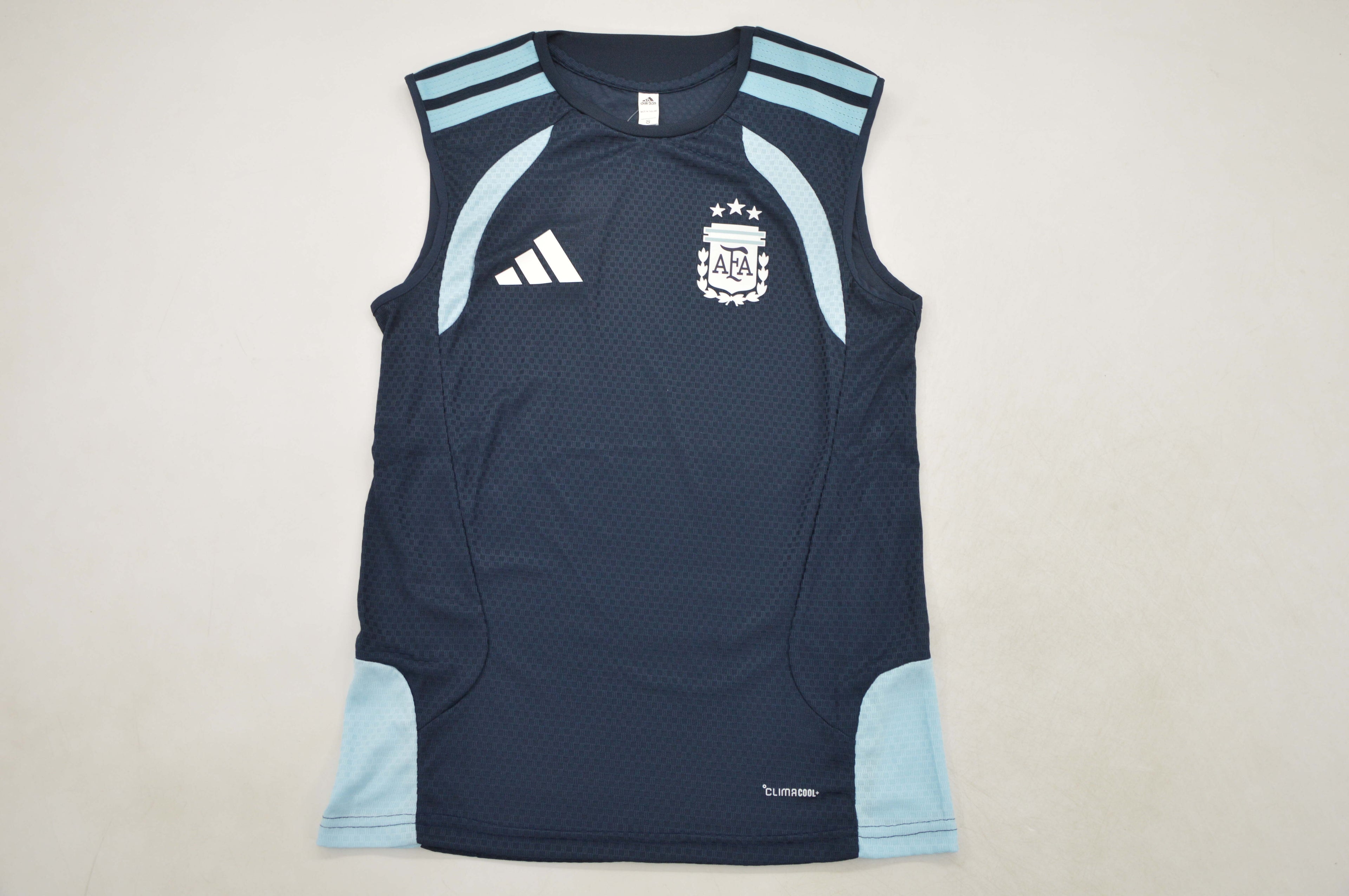 Argentina Entrenamiento 2026 Azul Oscuro Sin Mangas