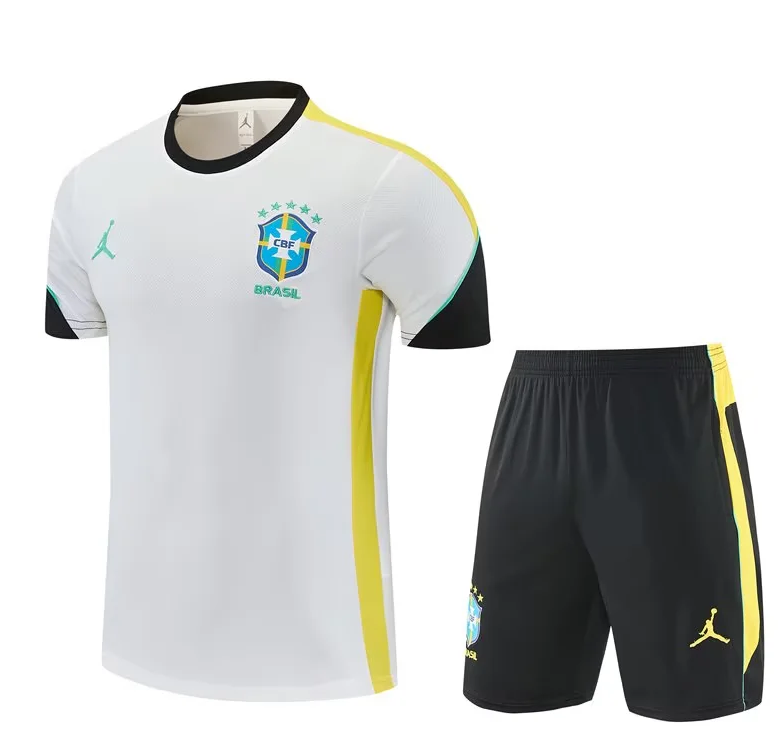 Brasil Conjunto Entrenamiento 2026 Blanco
