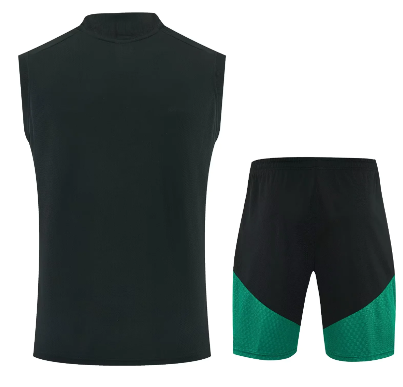 Mexico Conjunto Entrenamiento 2026 Negro Sin Mangas