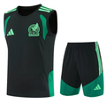 Mexico Conjunto Entrenamiento 2026 Negro Sin Mangas