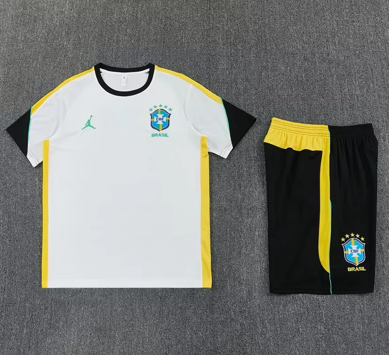 Brasil Conjunto Entrenamiento 2026 Blanco
