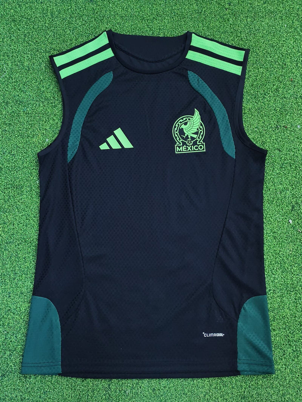 Mexico Entrenamiento 2026 Negro Sin Mangas
