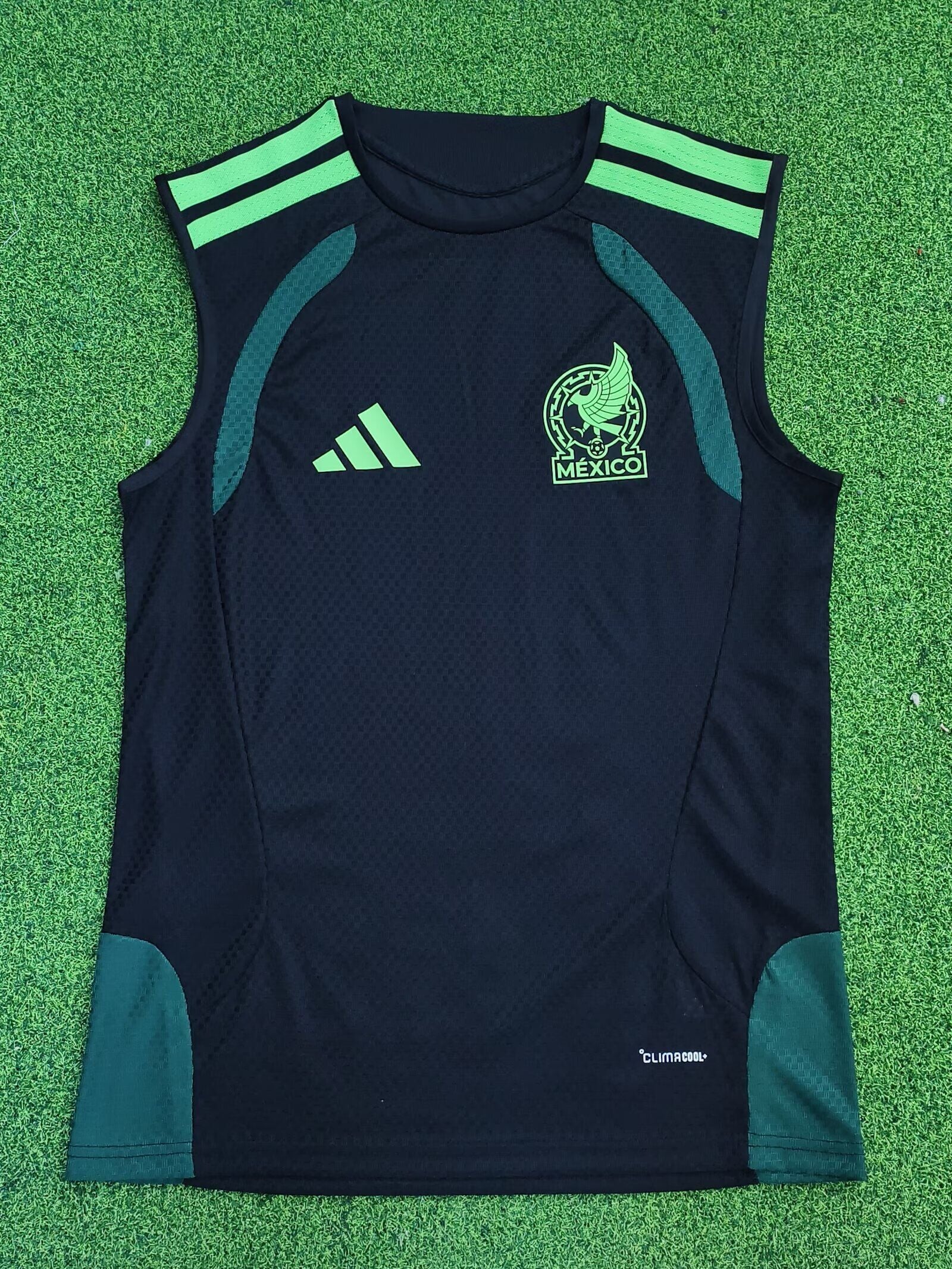 Mexico Entrenamiento 2026 Negro Sin Mangas