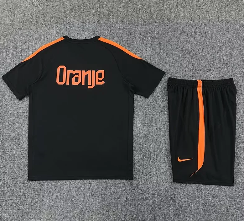 Holanda Conjunto Entrenamiento 2026 Negro