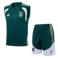 Italia Conjunto Entrenamiento 2026 Verde Sin Mangas