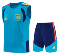 España Conjunto Entrenamiento 2026 Azul Sin Mangas