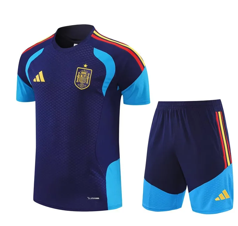 España Conjunto Entrenamiento 2026 Azul Oscuro