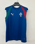 Portugal Entrenamiento 2026 Azul Sin Mangas