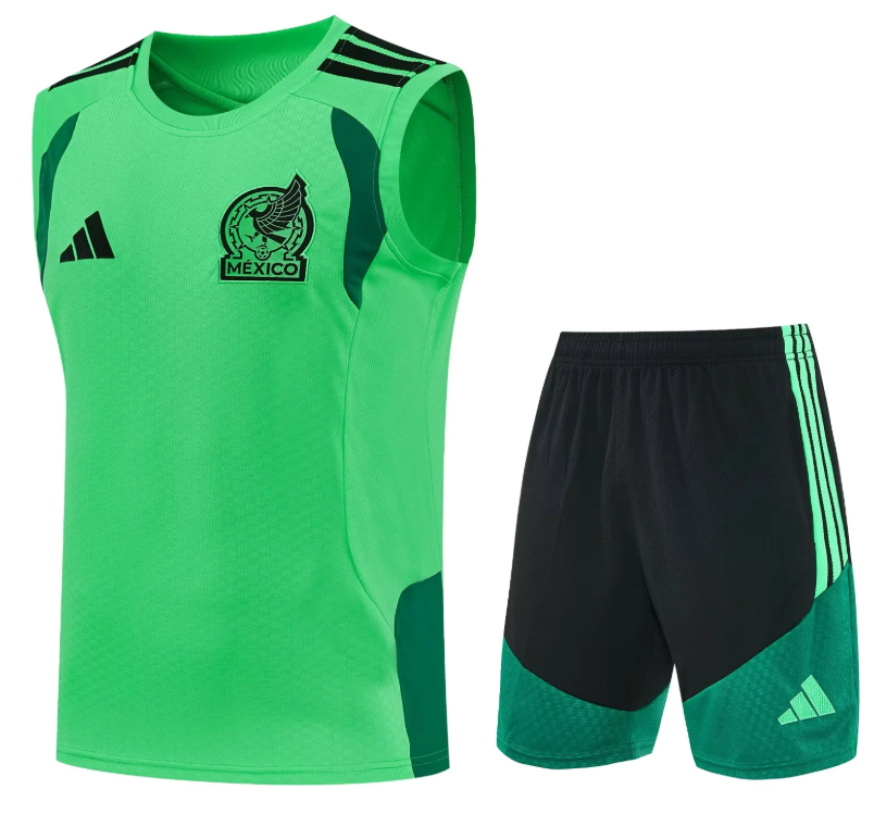 Mexico Conjunto Entrenamiento 2026 Verde Sin Mangas